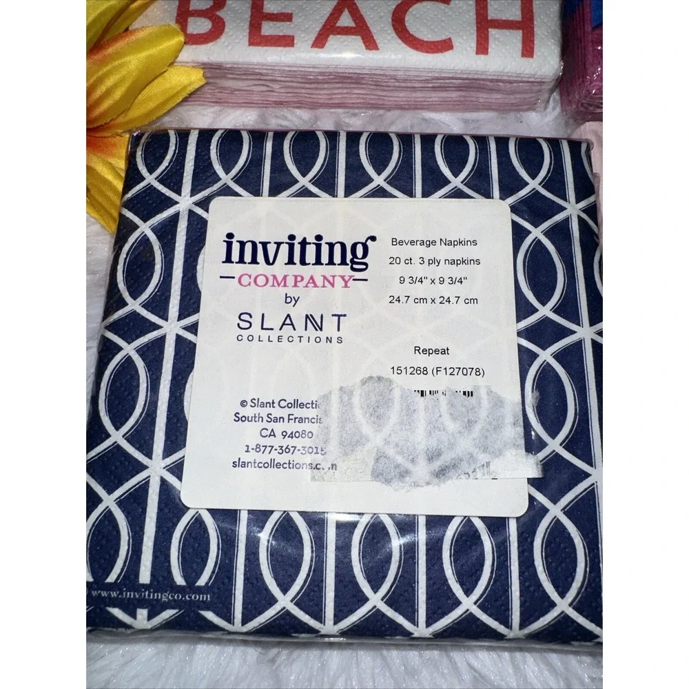 I Save My Carbs For Wine Funny Party Cocktail Beverage Napkins 3-Ply Tissue‎